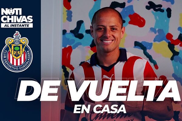 Chivas confirma el fichaje de Chicharito Hernández