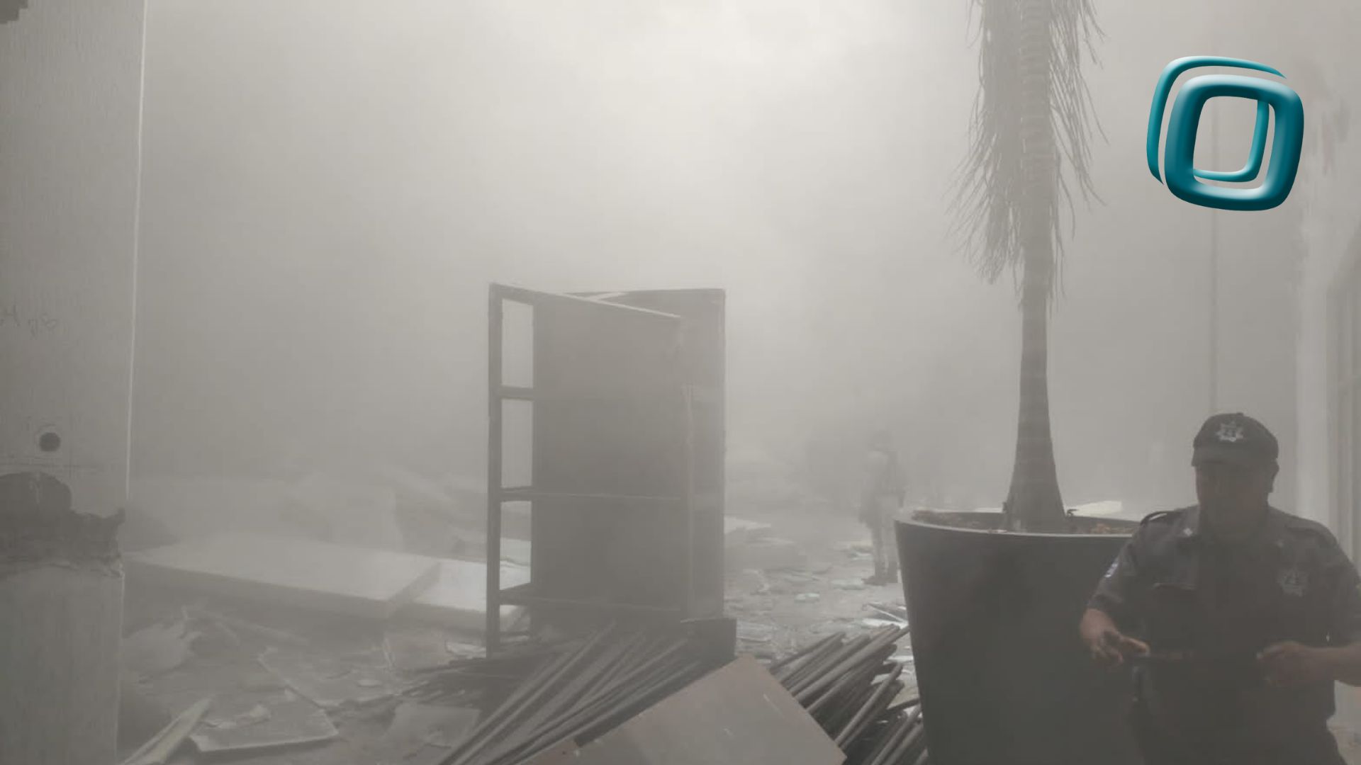 Incendio en el Centro de Convenciones Copacabana de Acapulco