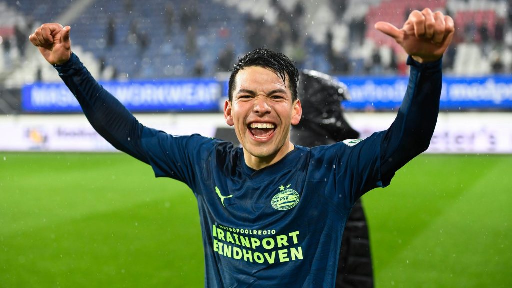 El PSV Eindhoven, liderado por un deslumbrante desempeño en el campo