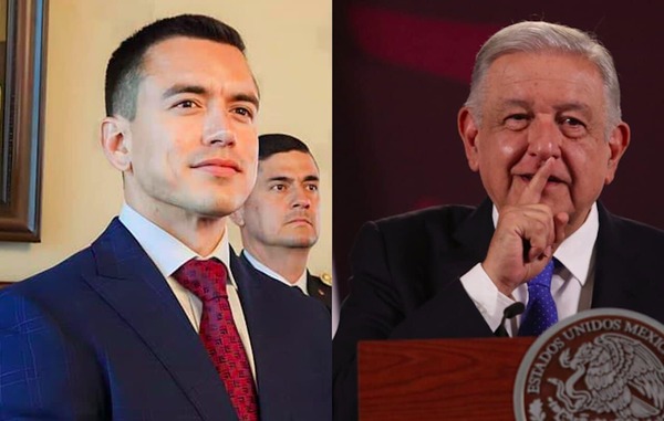 “No es ninguna frivolidad”: AMLO responde a Noboa sobre una comida para resolver crisis México-Ecuador