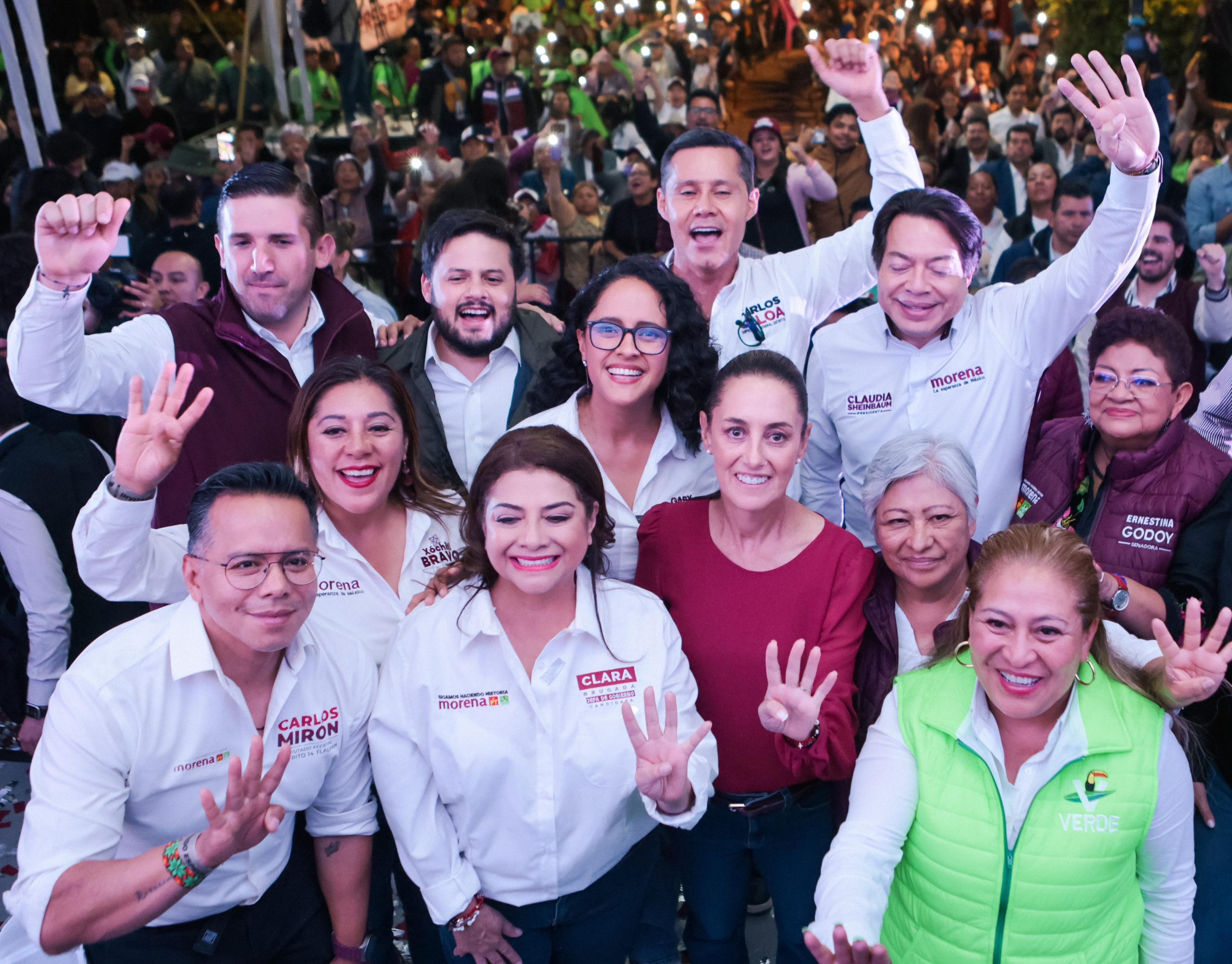 El 2 de junio nos vemos en el zócalo: Claudia Sheinbaum