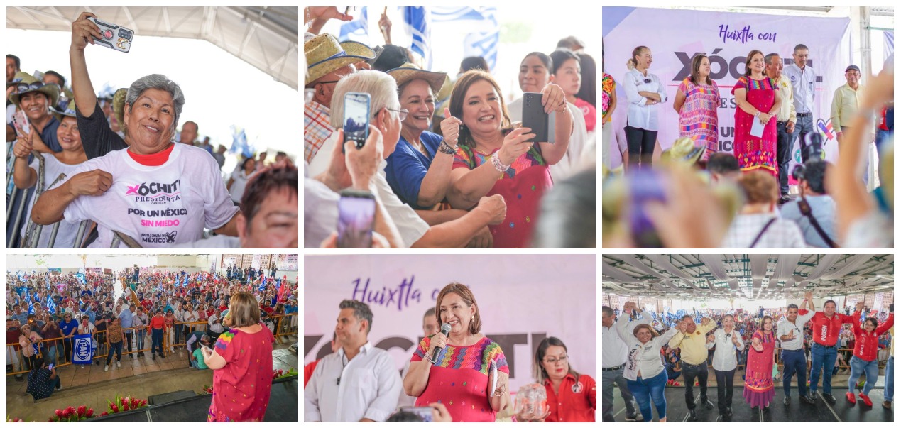 Chiapas todavía no es Dinamarca: Xóchitl Gálvez