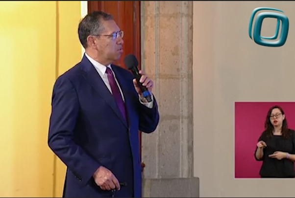 Presenta informe «cero impunidad» el subsecretario de Seguridad Pública en la mañanera de AMLO