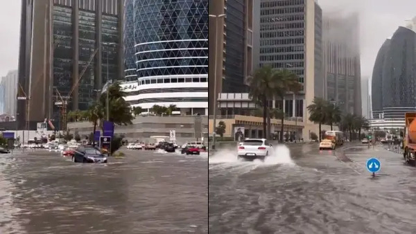 Tormenta inunda Dubái y deja aeropuerto y calles paralizadas