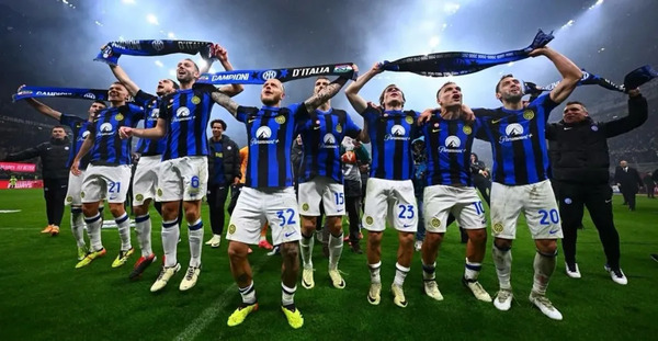¡Campeón de la Serie A! Inter de Milán se corona en Italia tras ganar el Derbi de la Madonninna