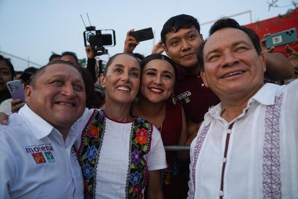 A los del PRIAN les interesa mantener un Yucatán dividido: Claudia Sheinbaum
