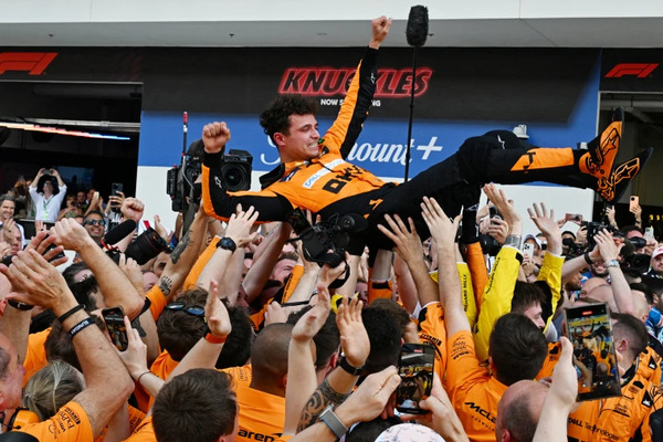 Lando Norris gana en Miami el primer GP de su carrera