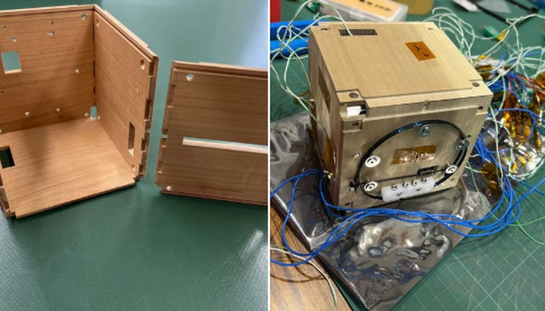El primer satélite de madera será enviado al espacio