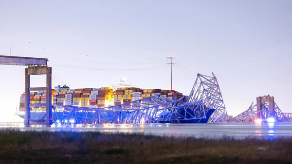 Recuperan cuerpo de una quinta víctima en el accidente del puerto de Baltimore