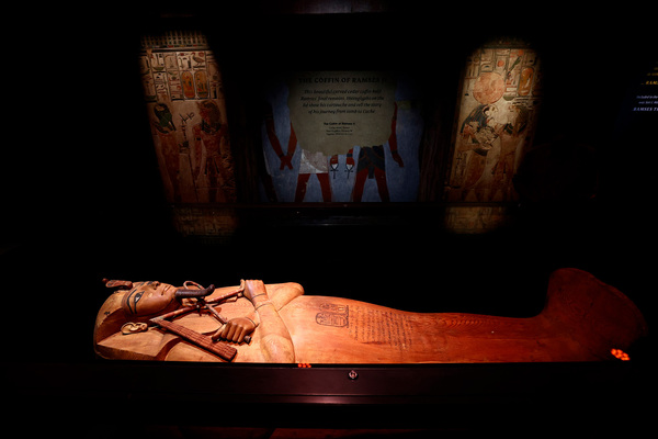 Identifican el sarcófago del faraón Ramses II