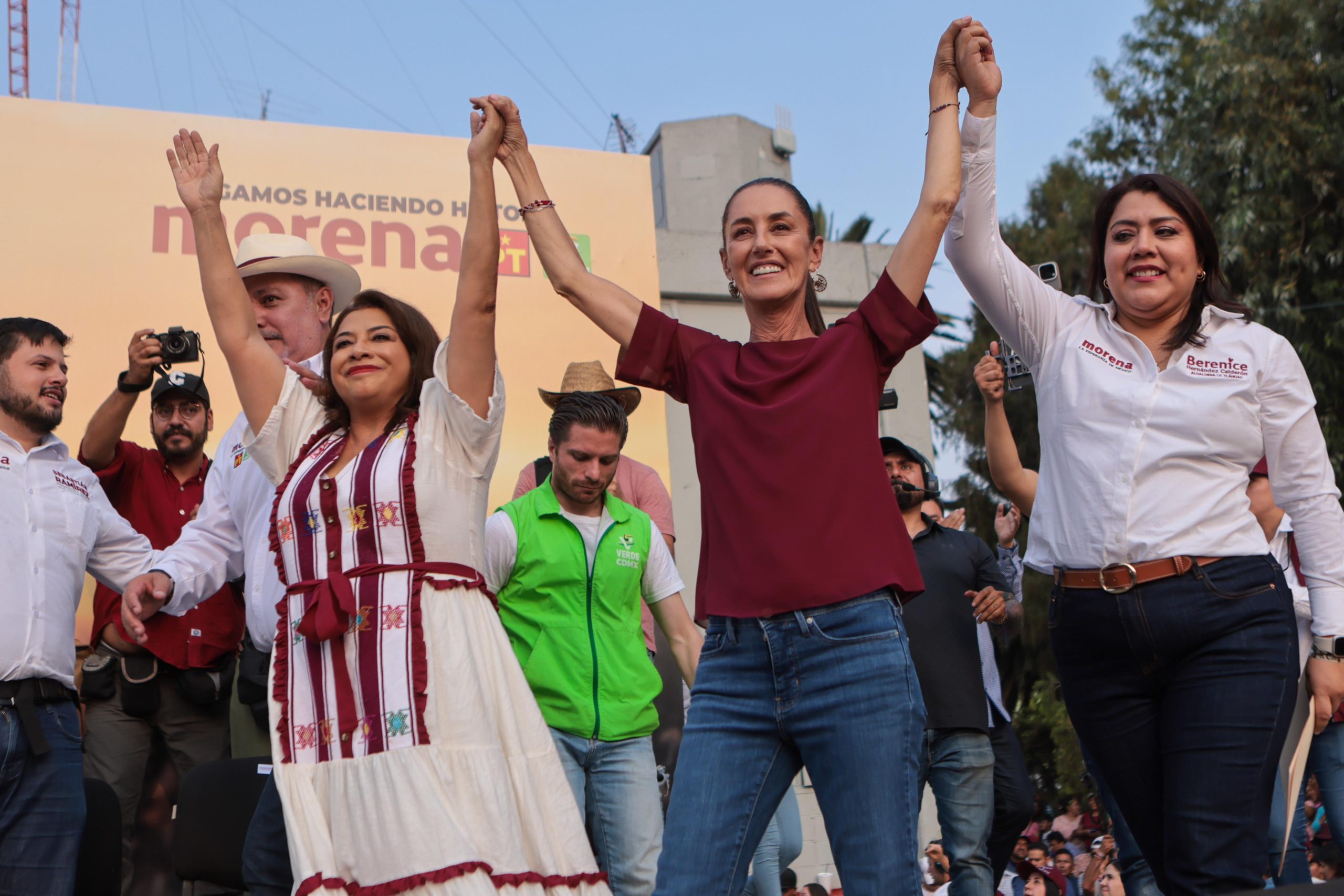 En MORENA no privatizamos el agua, eso lo hacen los gobiernos del pan: Claudia Sheinbaum