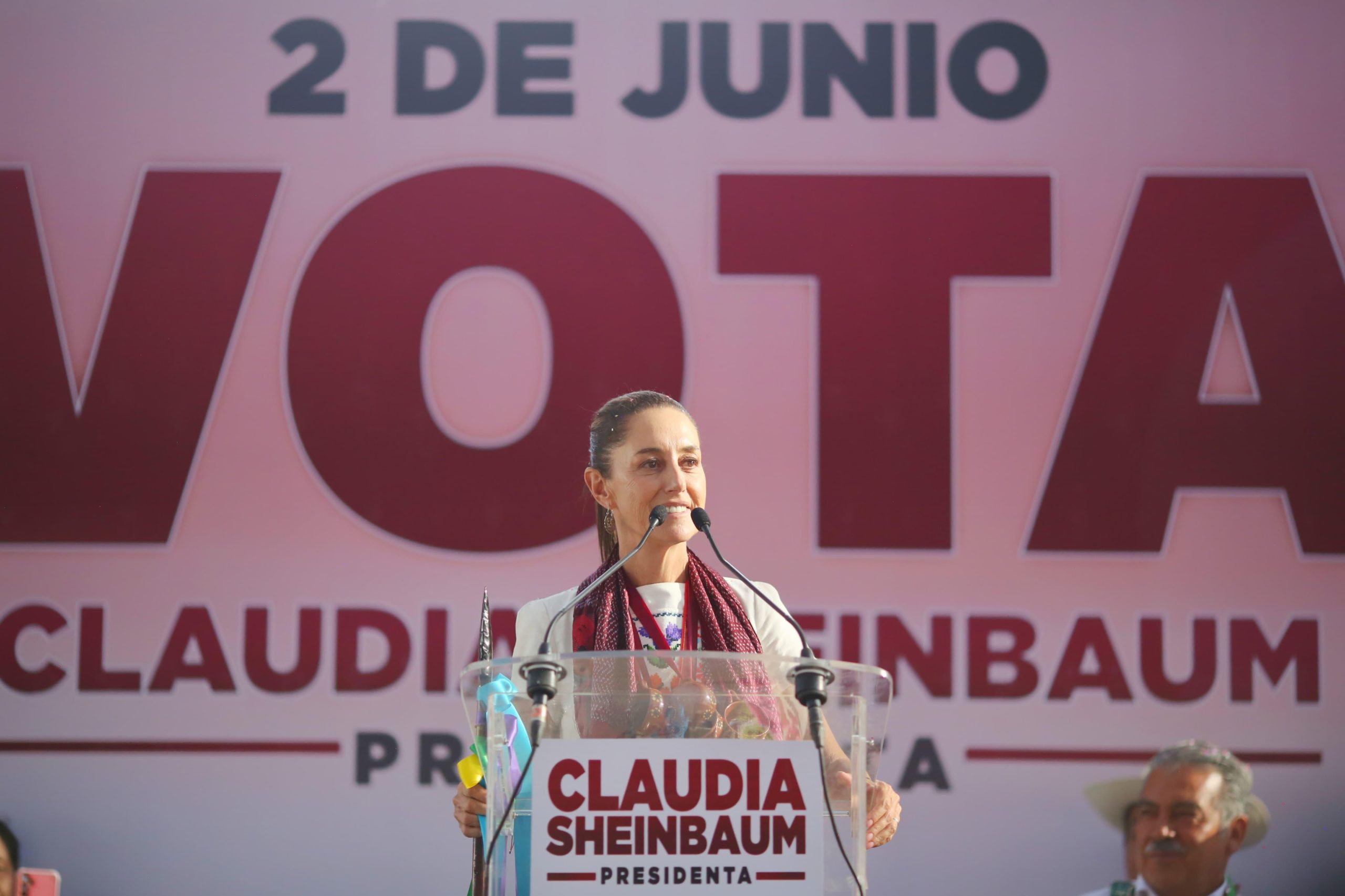 Lo que aprendí en la meseta purépecha lo voy a llevar a la presidencia de la república: Claudia Sheinbaum