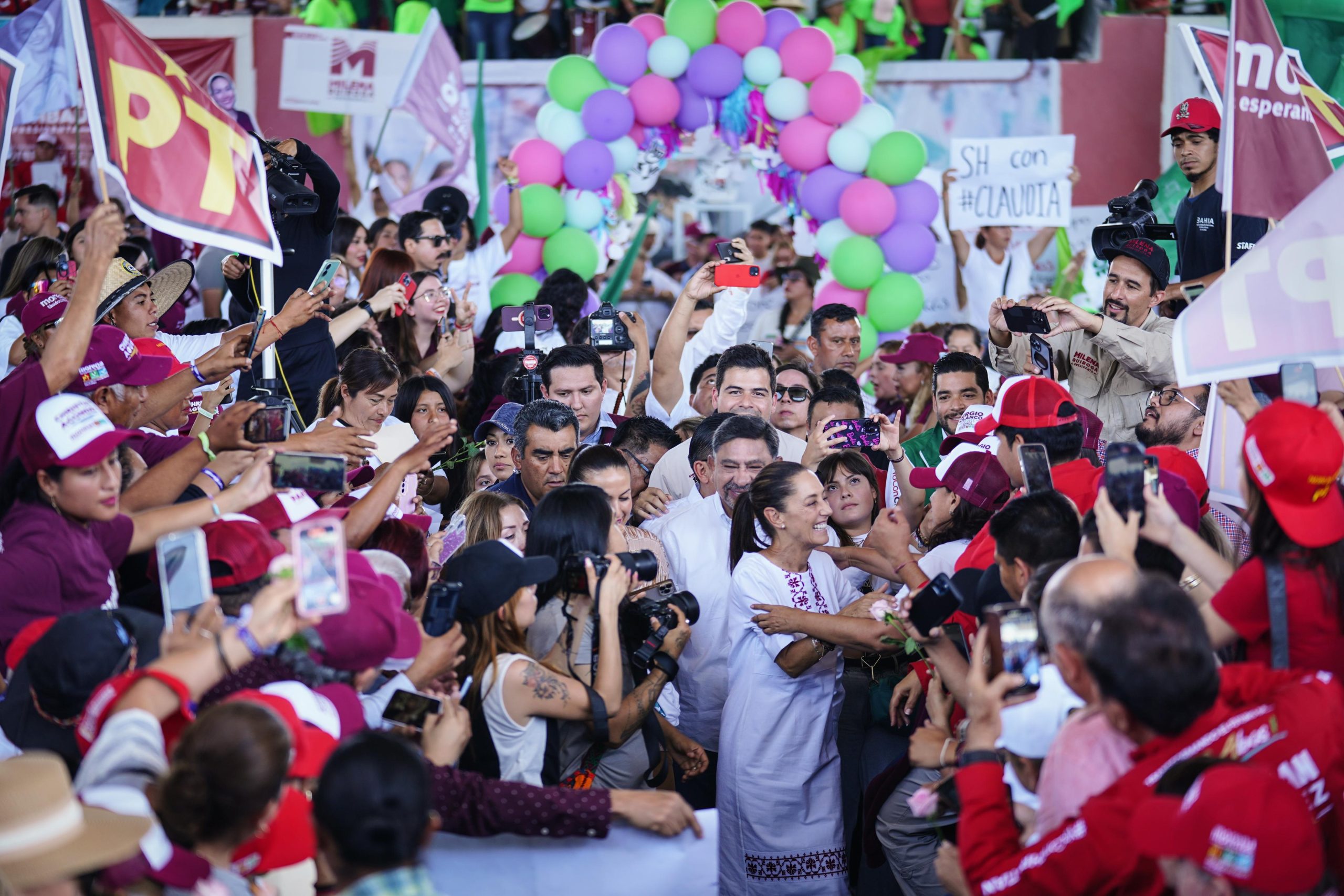 Nosotros llegamos a hacer justicia, a que haya bienestar para el Pueblo de México: Claudia Sheinbaum