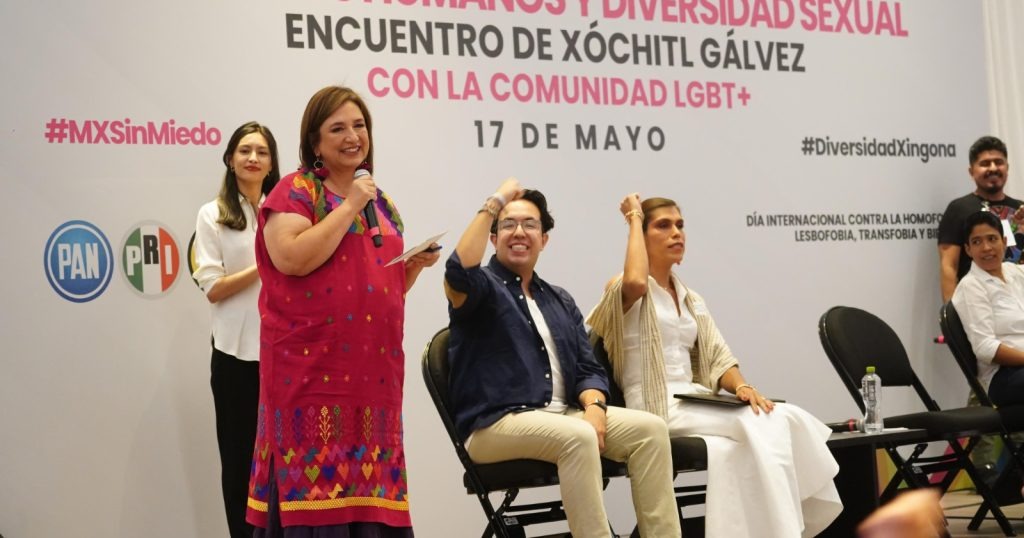 Luchará Xóchitl Gálvez por terminar con la cultura del odio en el país