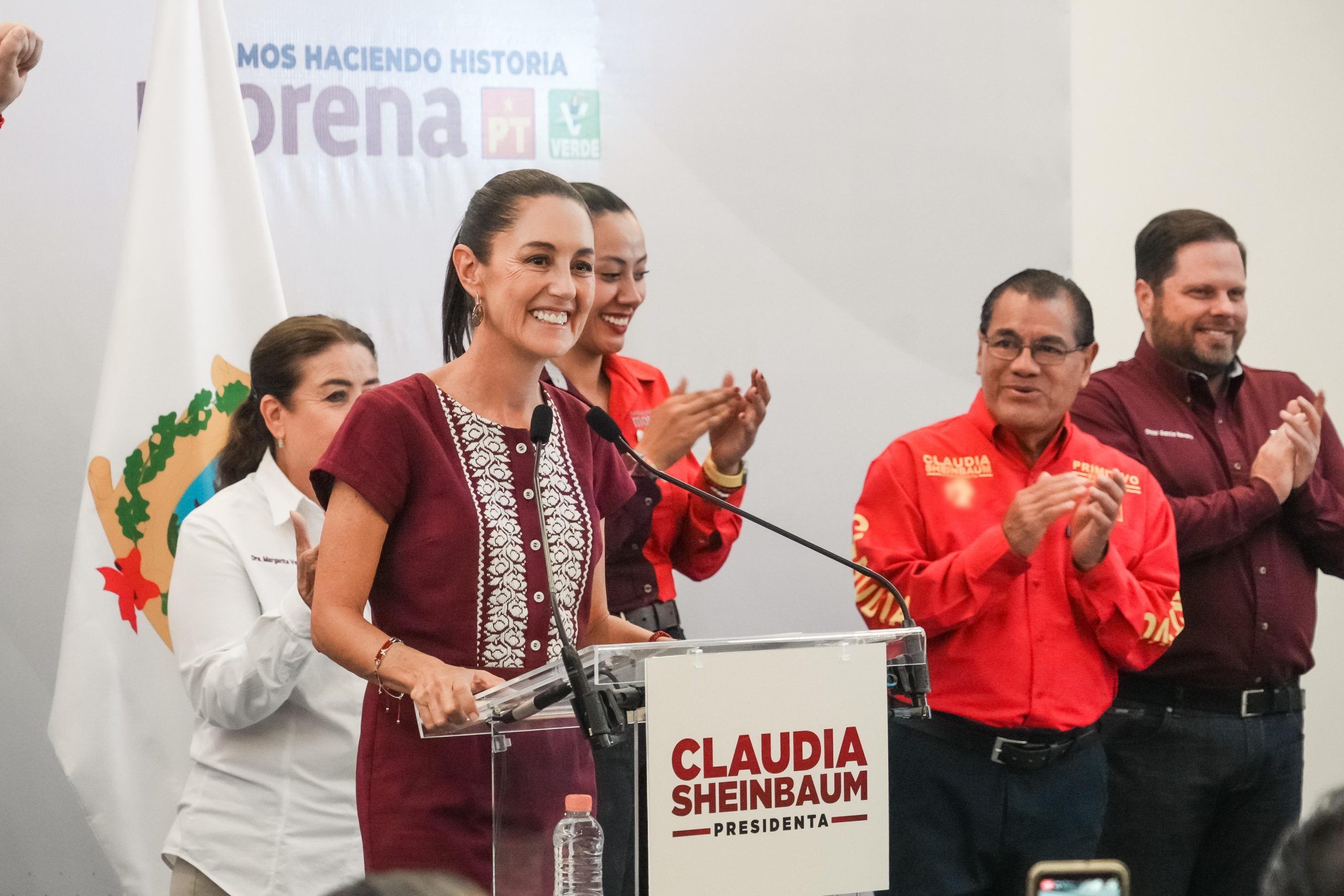 Salgamos a votar todos libremente: Claudia Sheinbaum