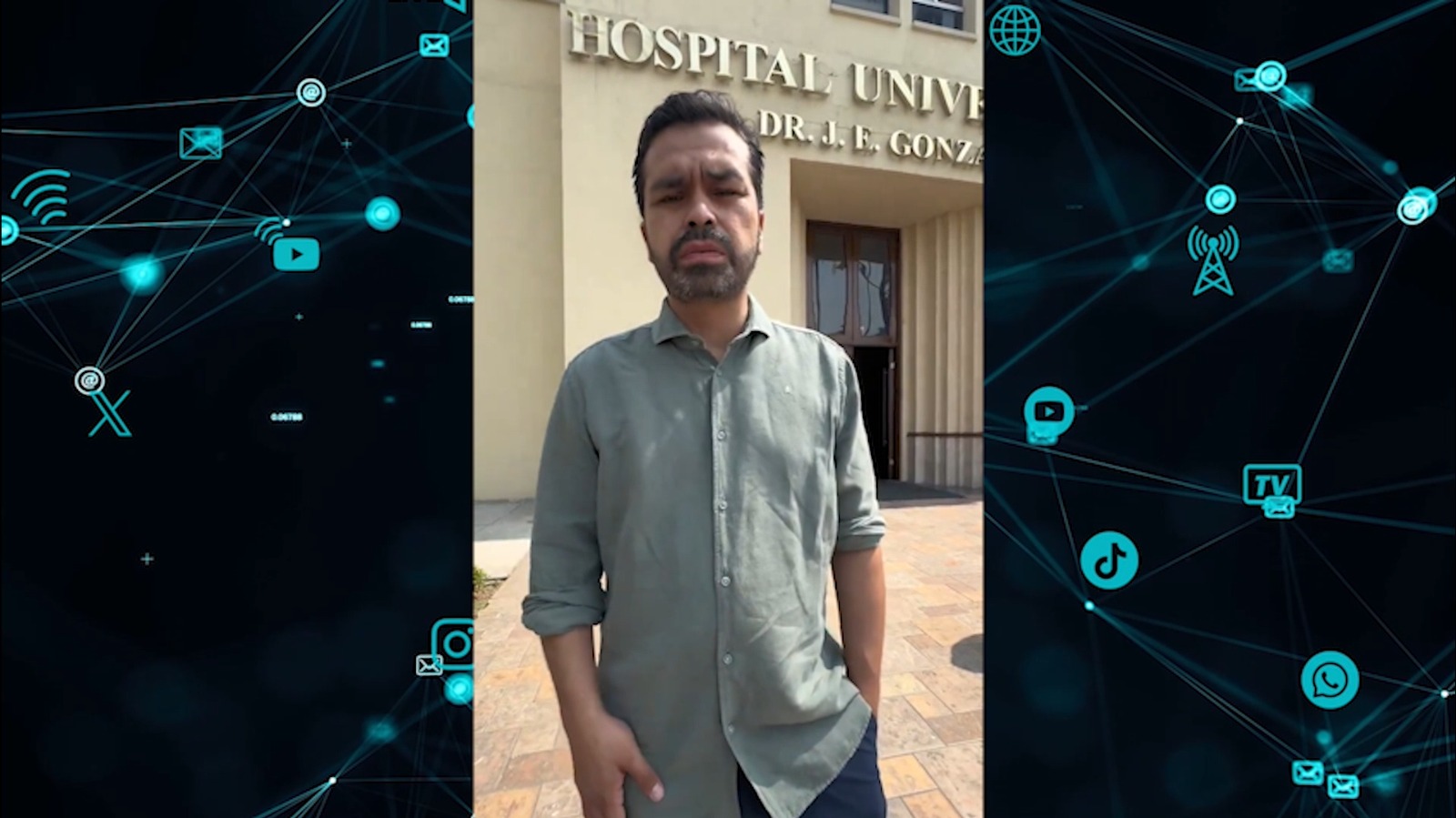 Jorge Álvarez Máynez da recuento de víctimas tras caída de templete en evento político