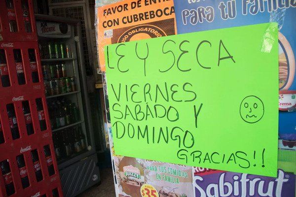 ¿De cuánto es la multa por vender alcohol durante la Ley Seca?