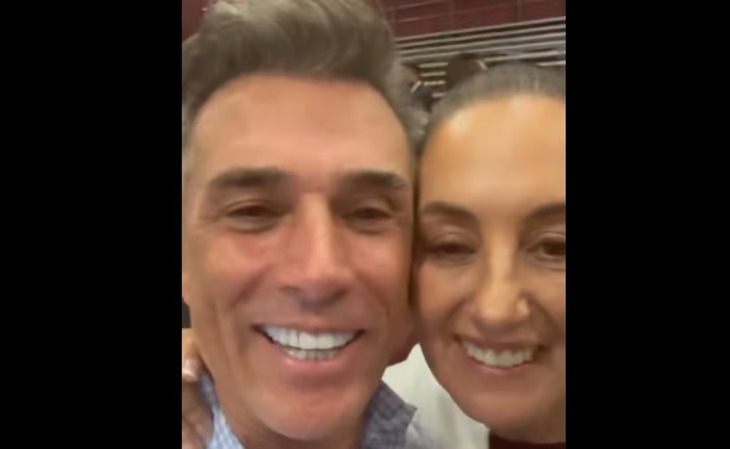 Sergio Mayer agradece a Claudia Sheinbaum por «La confianza»