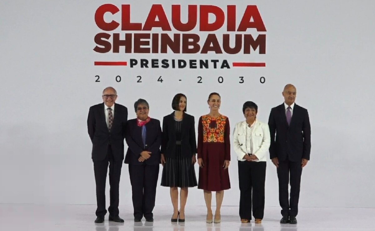 Claudia Sheinbaum presentó a 5 integrantes más de su gabinete