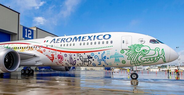 Aeroméxico se mantiene como la aerolínea más puntual del mundo