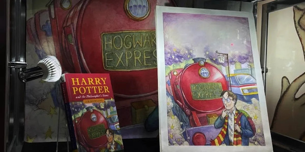 Primera imagen de Harry Potter saldrá a subasta en NY