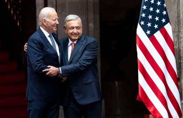 AMLO califica como «soberana» la decisión de Biden de renunciar a reelección