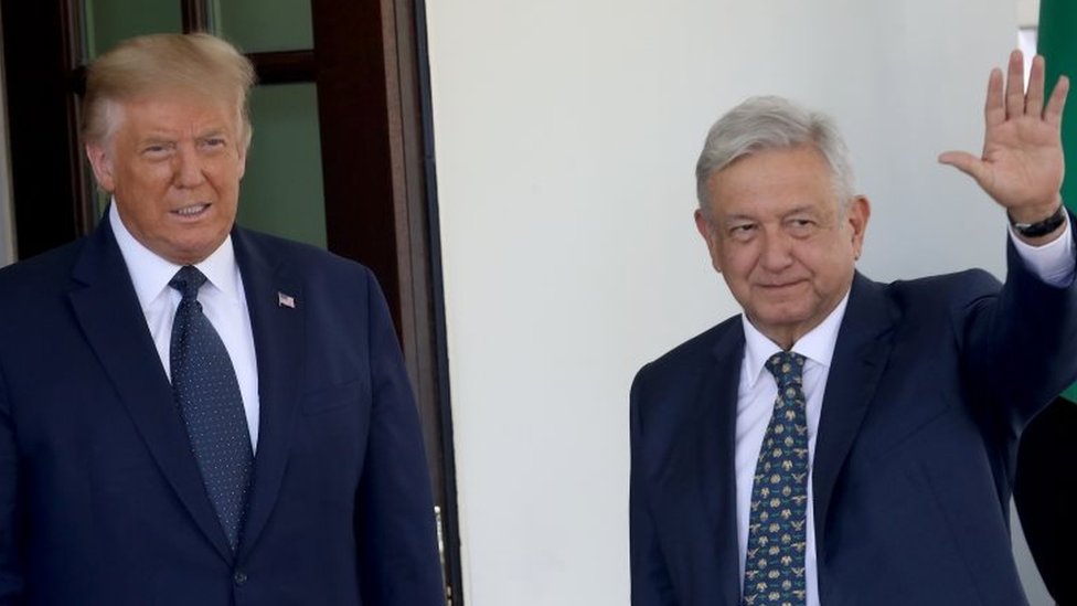 AMLO elogia visión de Trump en negociaciones del T-MEC