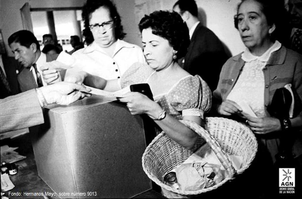 69 años del voto del las mujeres  en México