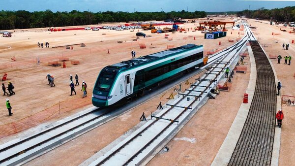 No hay adeudo a transportistas en construcción del Tren Maya, asegura Sedena