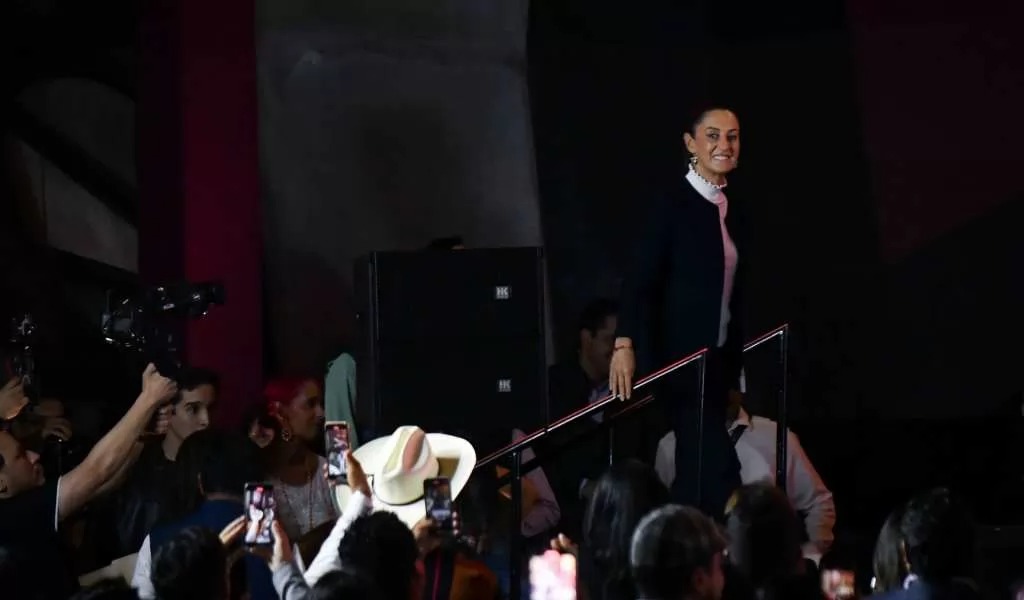 Claudia Sheinbaum agradece a jóvenes mexicanos por su triunfo