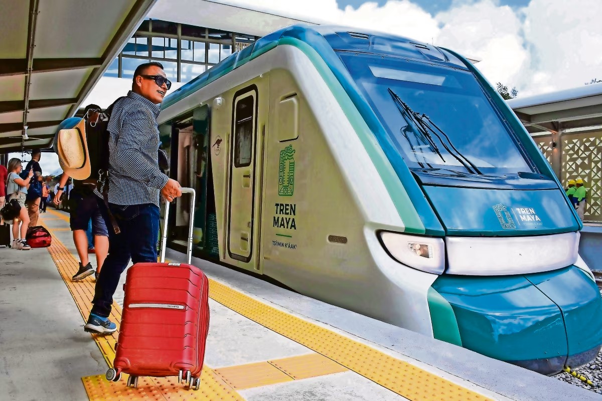 Tren Maya suspende corridas a Cancún por Huracán Beryl