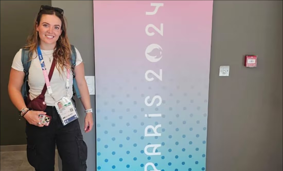 Sofía Reinoso primera atleta mexicana en llegar a la Villa Olímpica