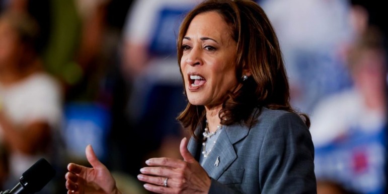Kamala Harris Busca la Nominación Demócrata Tras Apoyo de Biden