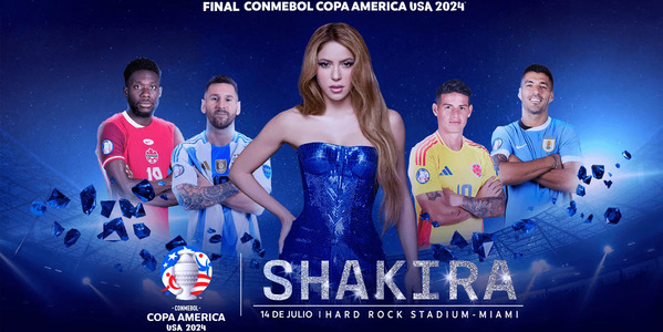 Shakira cantará en la final de la Copa América en Miami