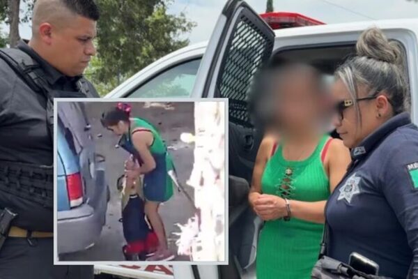 Detienen a mujer que fue grabada golpeando a su hijo de 4 años