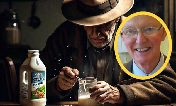 Hombre de 92 años con alzheimer fallece tras confundir detergente con leche