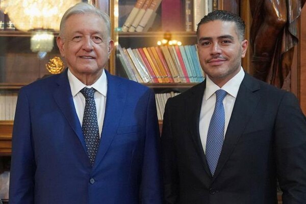 AMLO confirma que tuvo reunión con Harfuch en Palacio Nacional