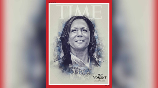 Kamala Harris es portada de Time y la revista destaca que es «su momento»