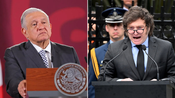 AMLO dice que no hay problema con la visita de Milei a México, pero no se reunirá con él