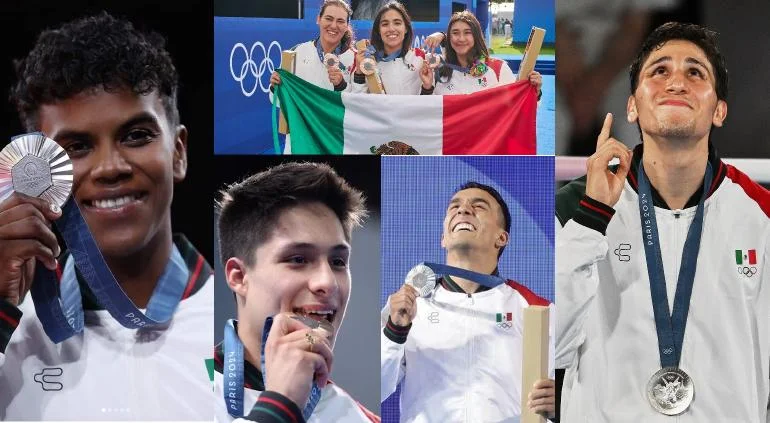 ¿Cuántas medallas obtuvo México en París 2024?