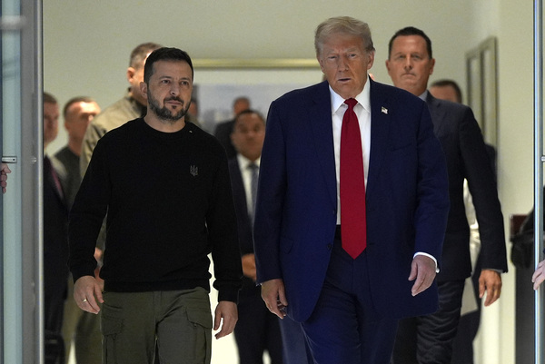 Trump y Zelensky se reúnen en Nueva York