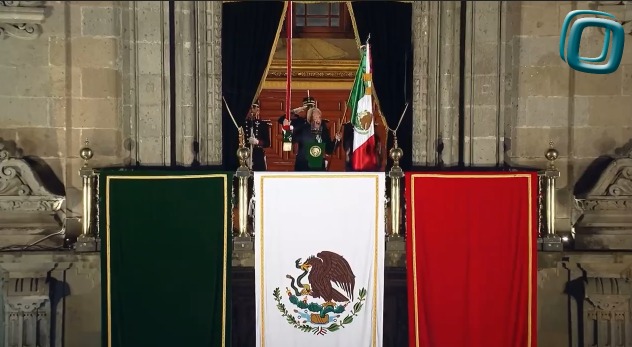 Ofrece el presidente Andrés Manuel López Obrador su último «Grito de Independencia»