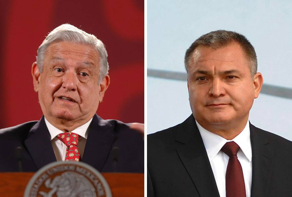Pide el presidente Andrés Manuel López Obrador a García Luna a presentar pruebas de sus acusaciones