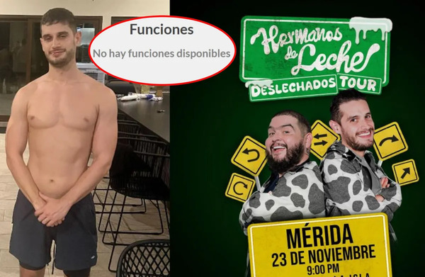 Le cancelan otro evento a Adrián Marcelo, ahora en Mérida