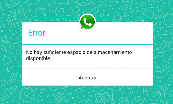 Trucos para liberar espacio en WhatsApp