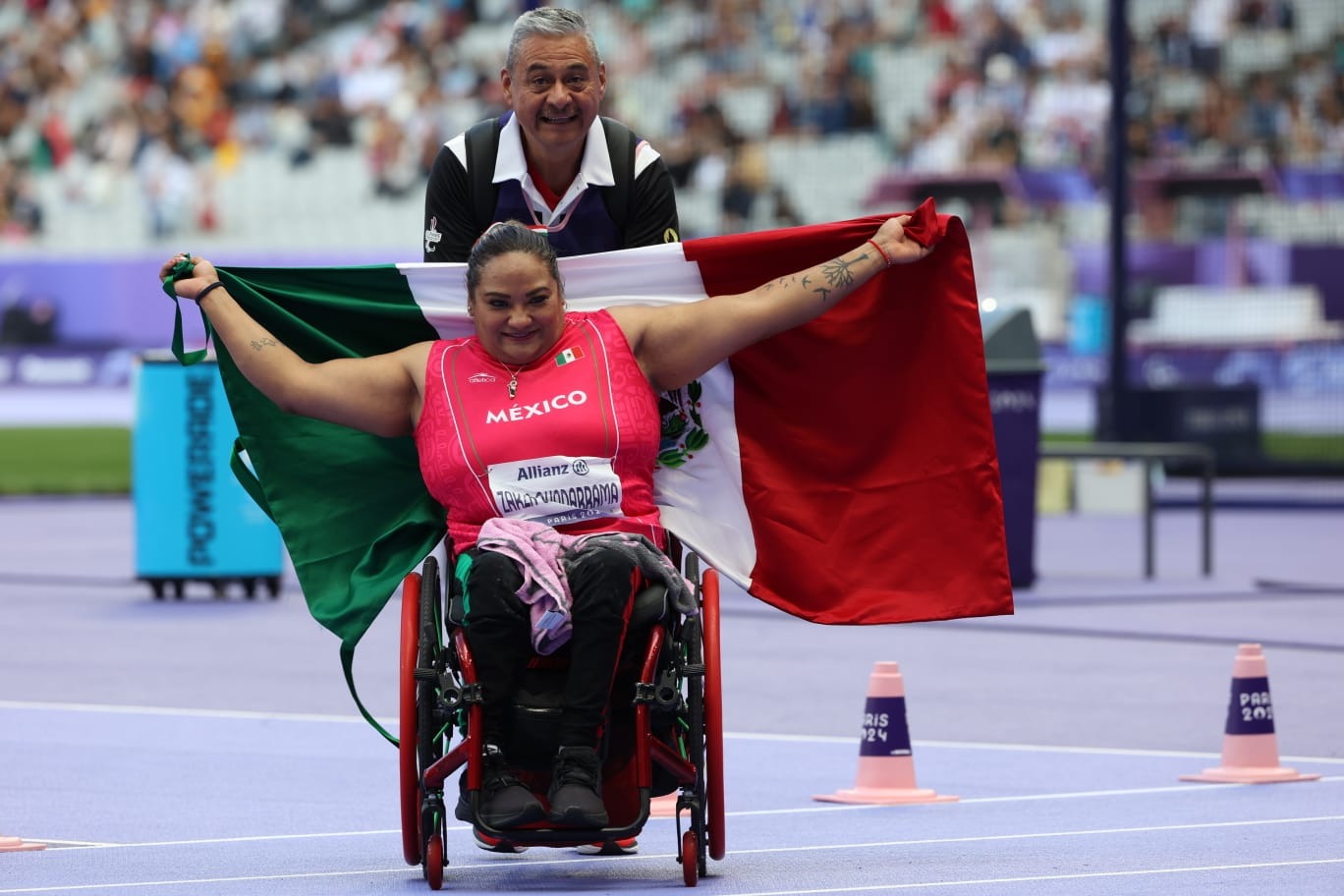 Oro para México en lanzamiento de bala en Juegos Paralímpicos de París 2024