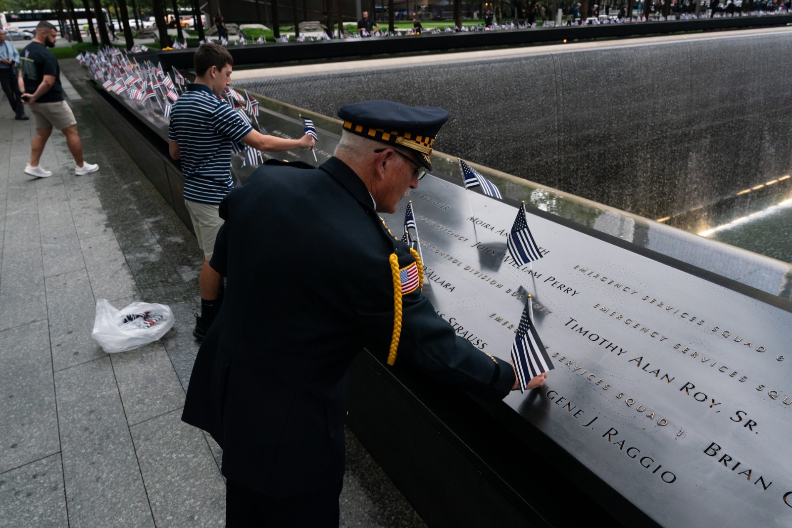 Recuerdan a víctimas de los atentados del 11 de septiembre en Nueva York tras 23 años