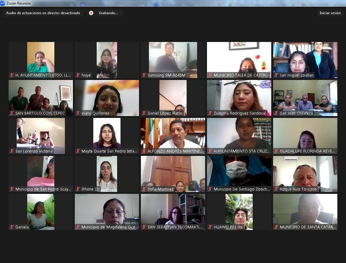 Capacitan a autoridades en Prevención de la Violencia Política contra las Mujeres en Razón de Género