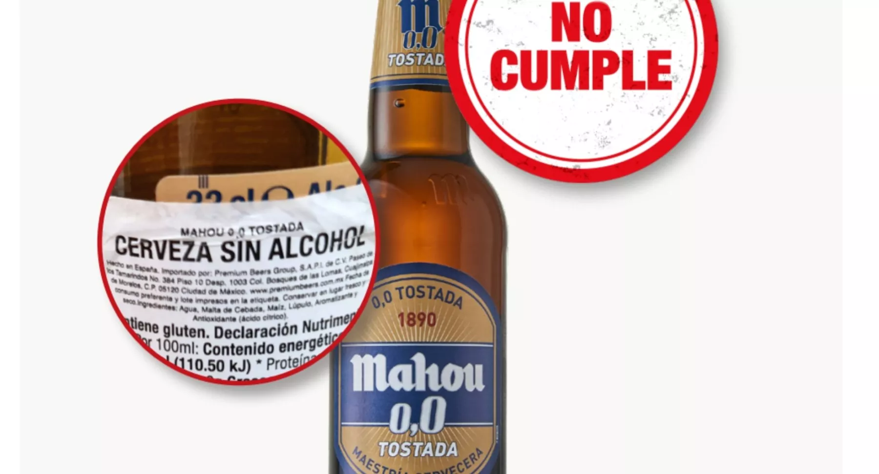 Retira Profeco cerveza sin alcohol por incumplir normativa
