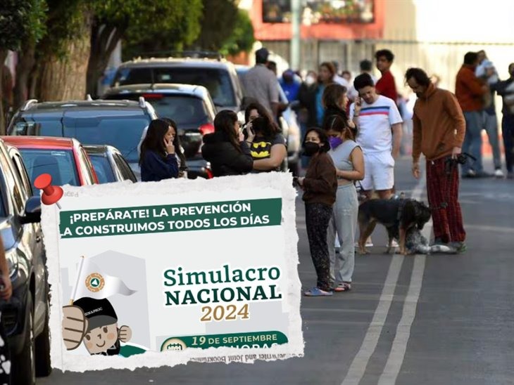 Participa en el Simulacro Nacional 2024, este 19 de septiembre